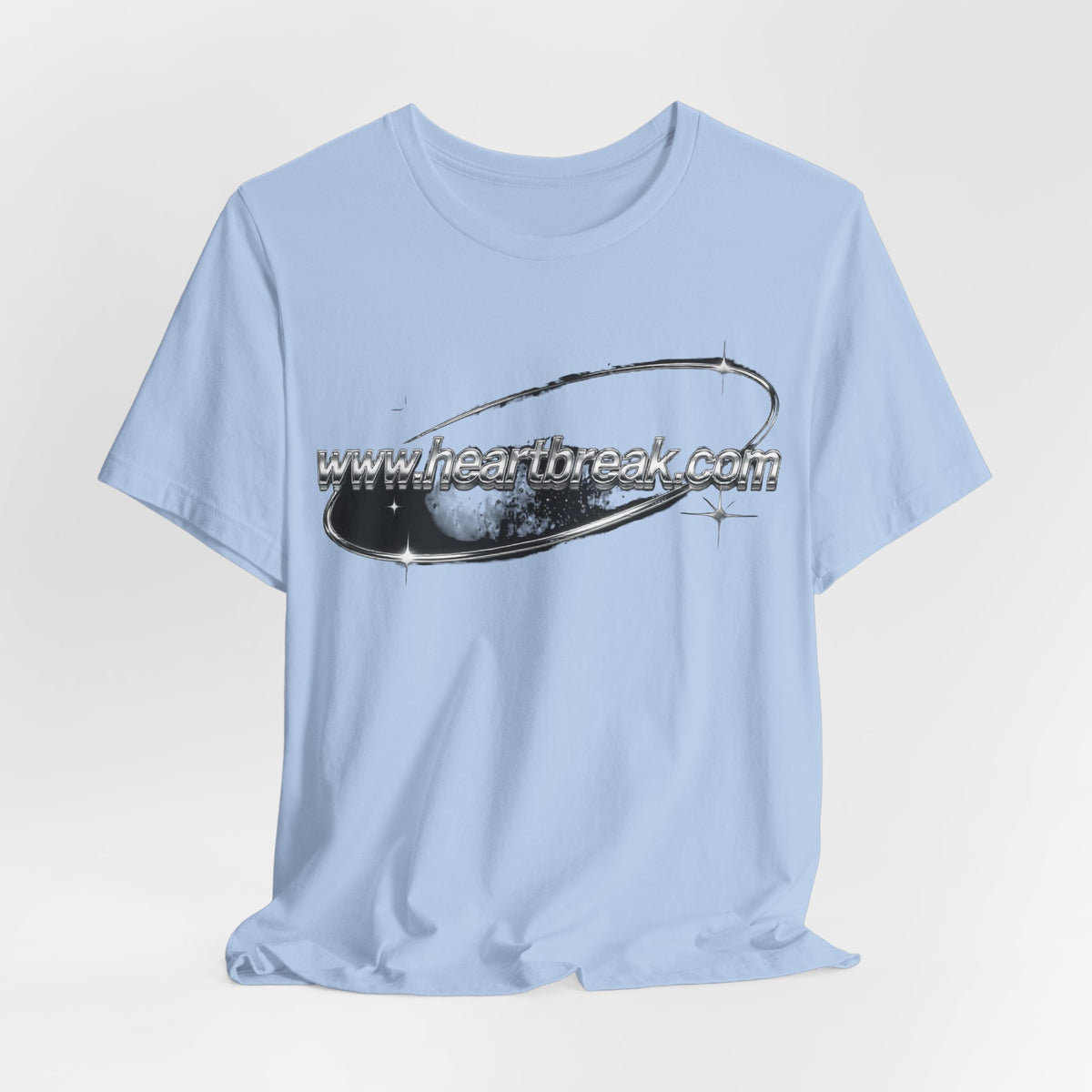 www.heartbreak.com Chrome Orbit Tee - Y2K Graphic Classic Cotton Top