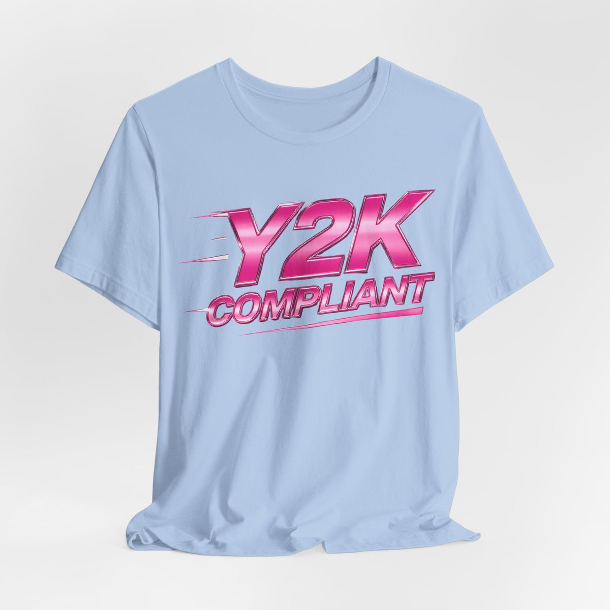 Y2K COMPLIANT Tee - Y2K Graphic Classic Cotton Top