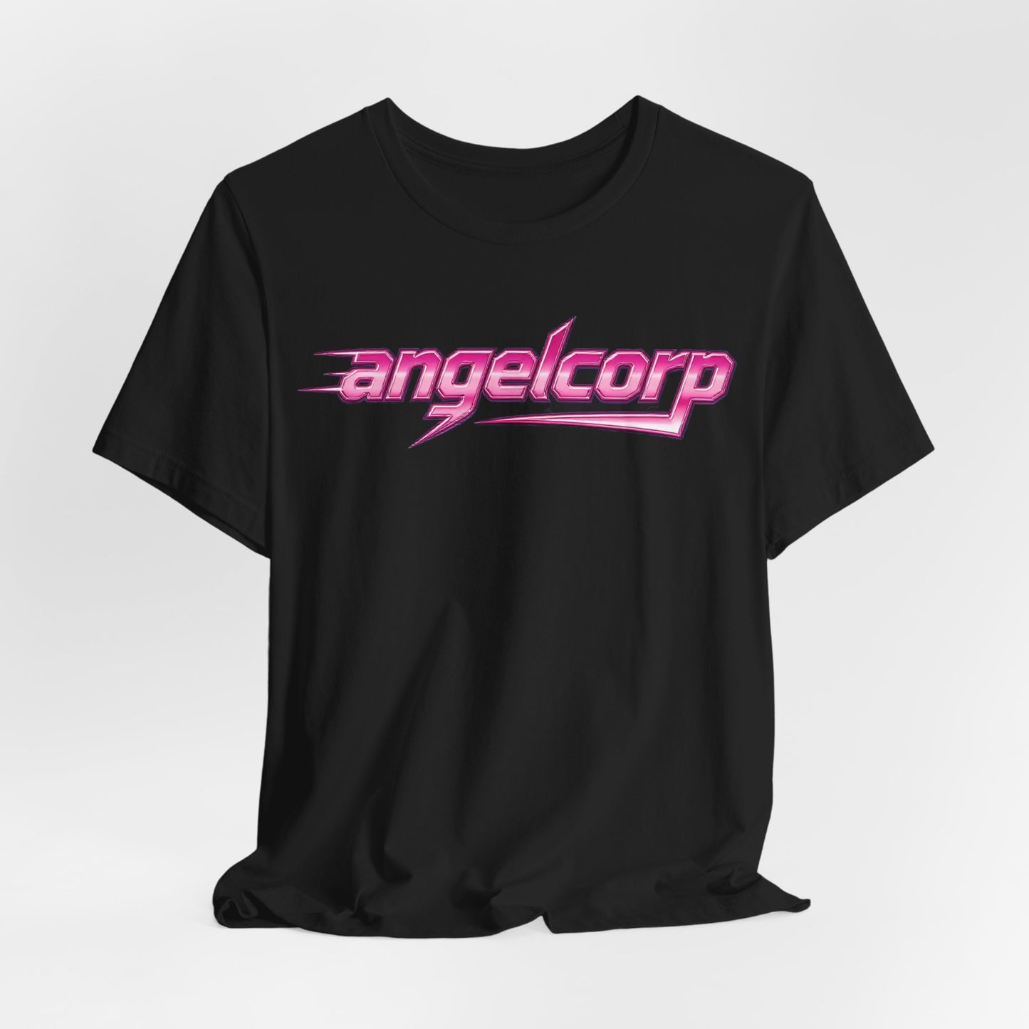 angelcorp Pink Racing Tee - Y2K Graphic Classic Cotton Top