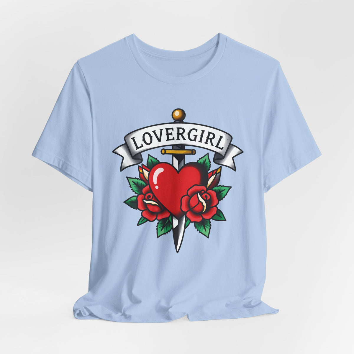 LOVERGIRL Tee - Y2K Graphic Classic Cotton Top
