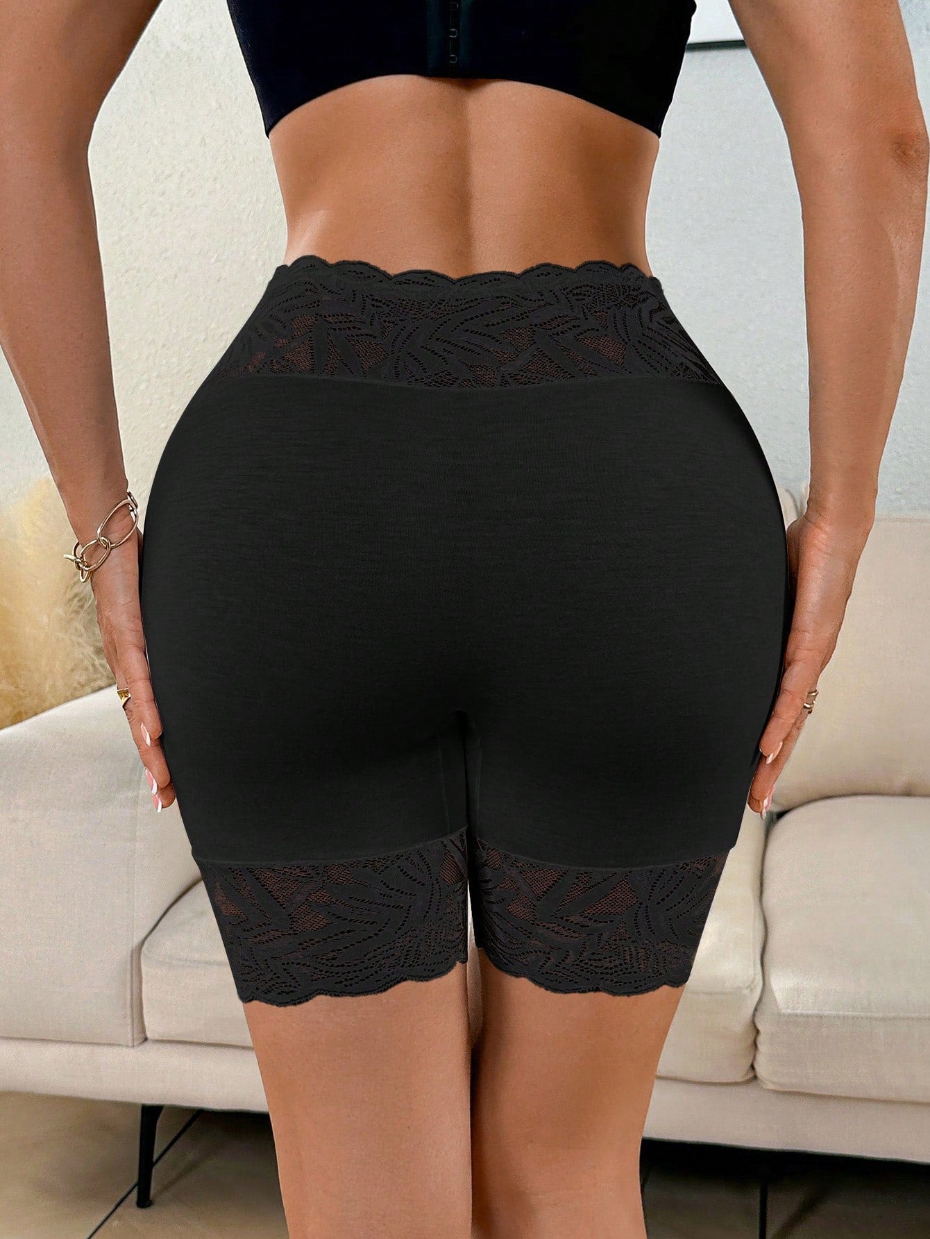 Under-It-All Slip Shorts detail