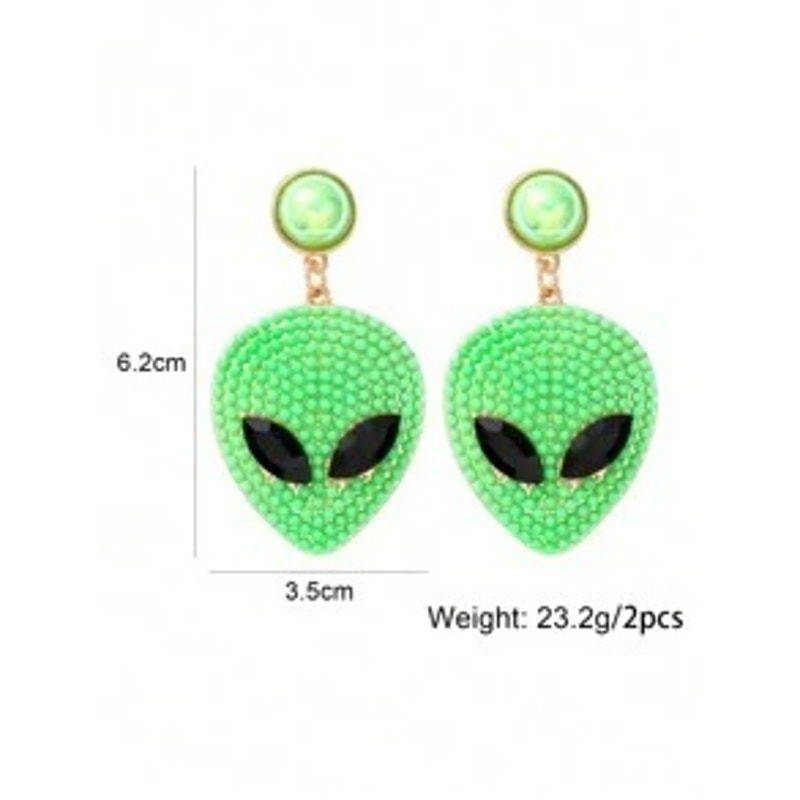 New Alien Drop Dangle Earrings