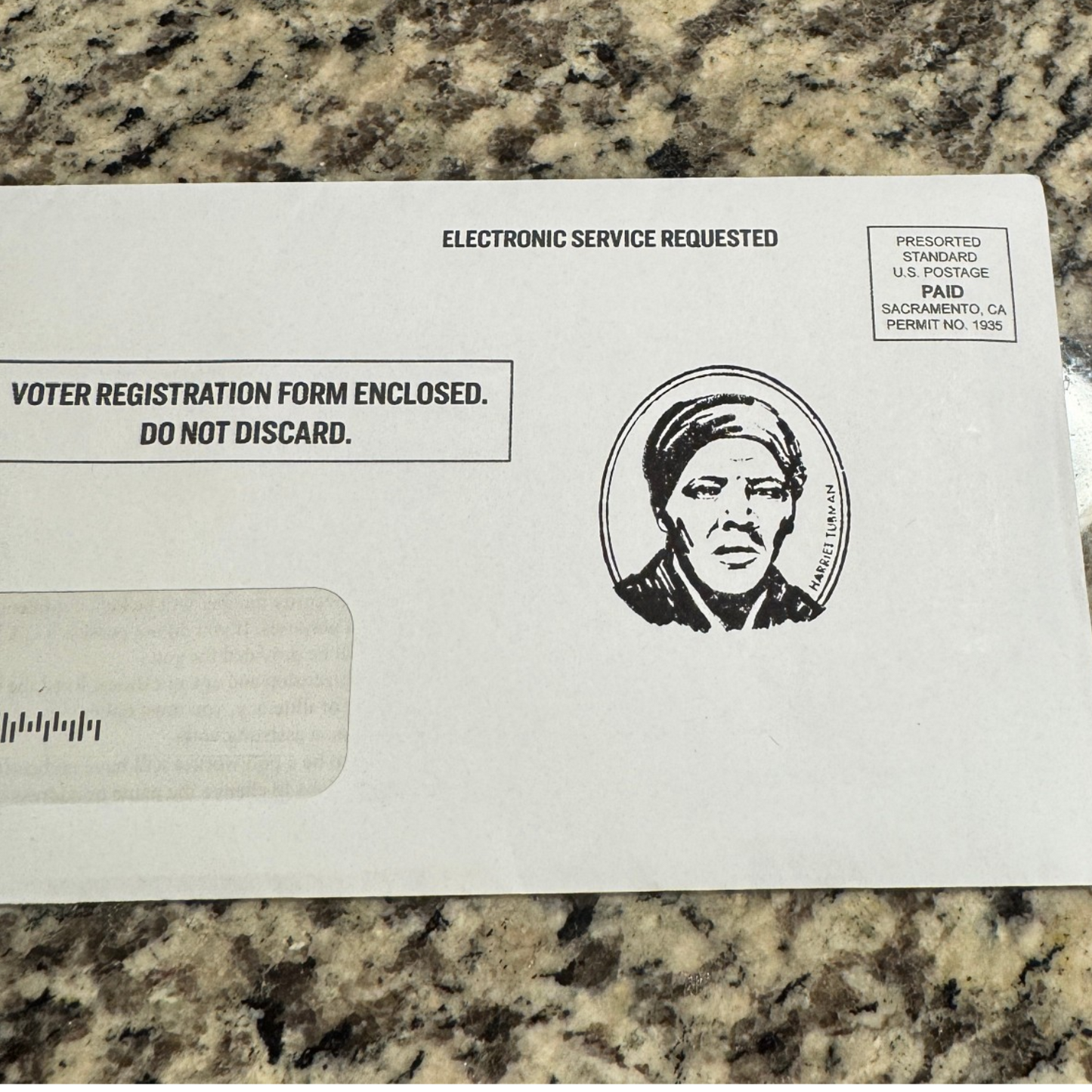 Harriet Tubman Self-Inking Money Stamp