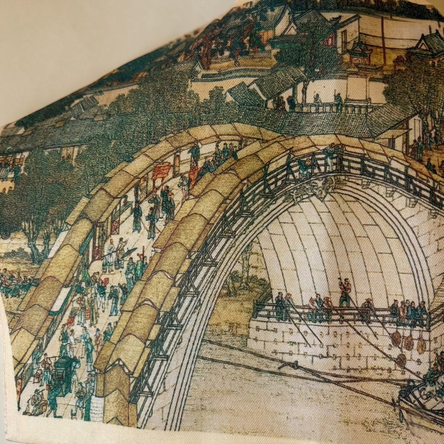 Qingming Festival Scroll Art Collar