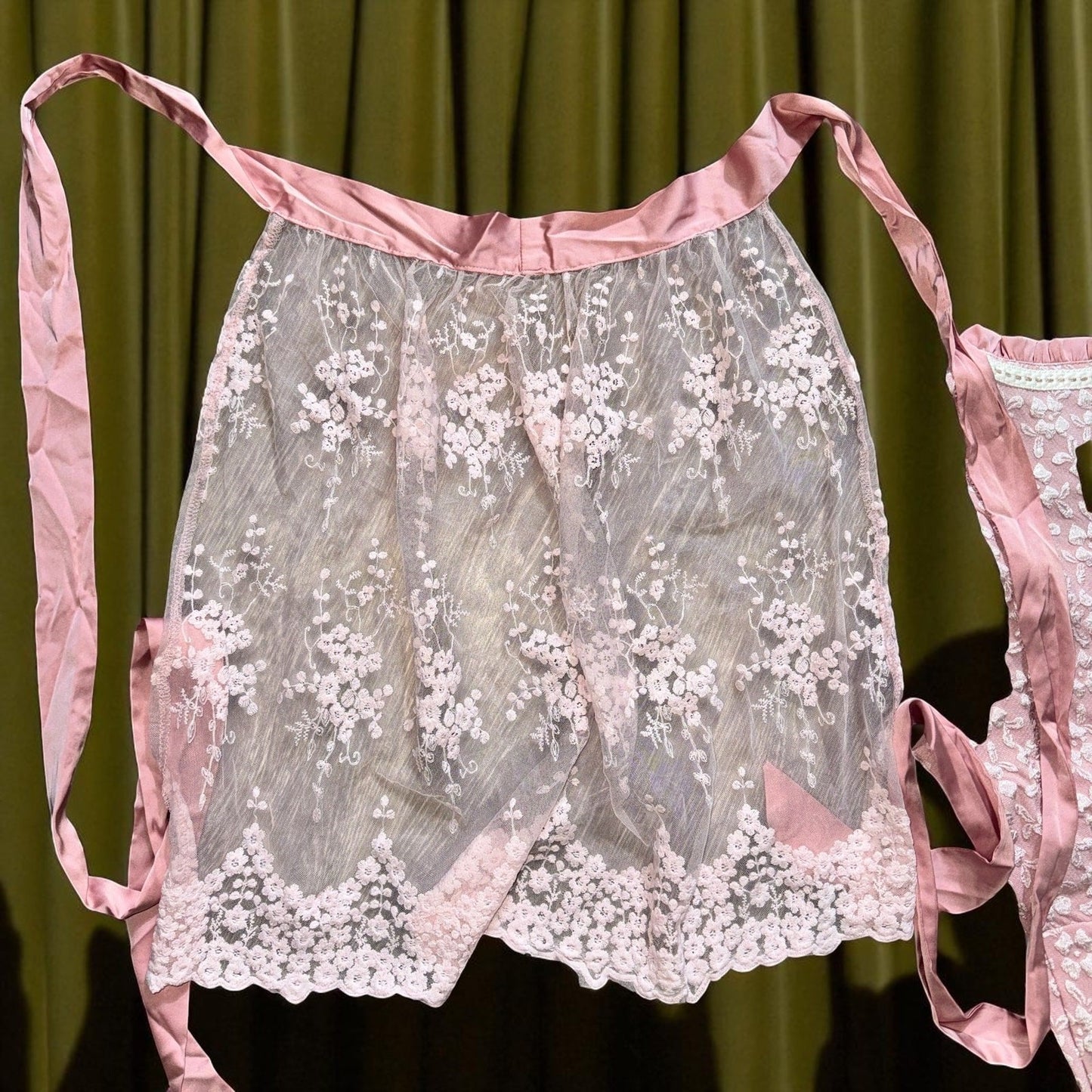 Baby Pink Lace Dirndl Dress Klara