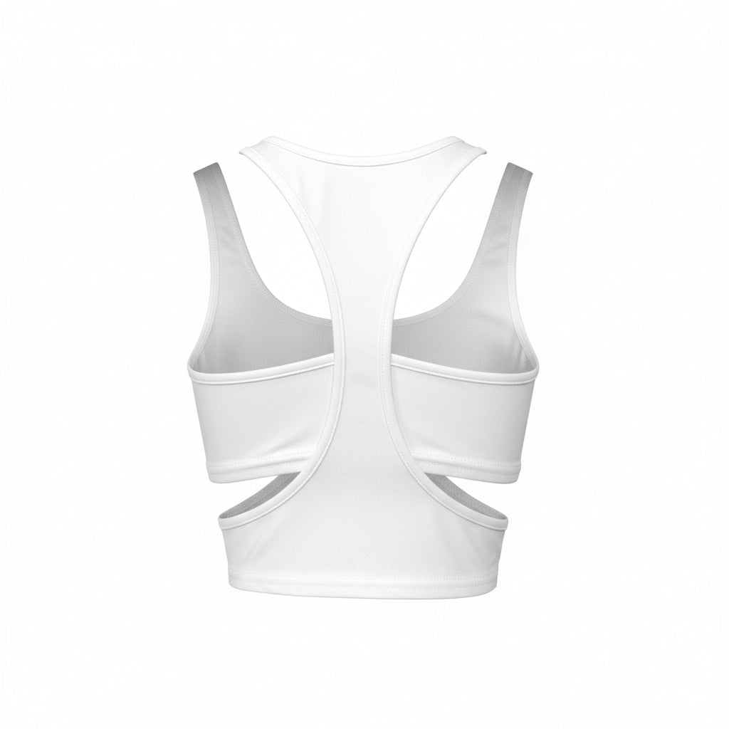 Frosty Slice Crop Top