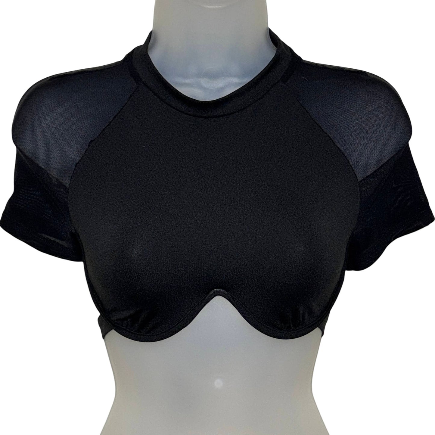 Mesh Magic Curve Crop Top