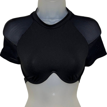 Mesh Magic Curve Crop Top
