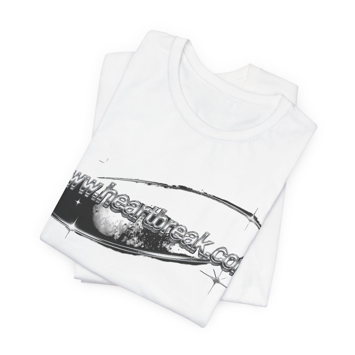 www.heartbreak.com Chrome Orbit Tee - Y2K Graphic Classic Cotton Top