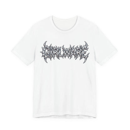 GIRLWARE Tribal Chrome Tee - Y2K Graphic Classic Cotton Top