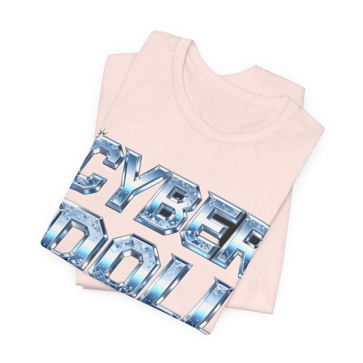CYBER DOLL Tee - Y2K Graphic Classic Cotton Top