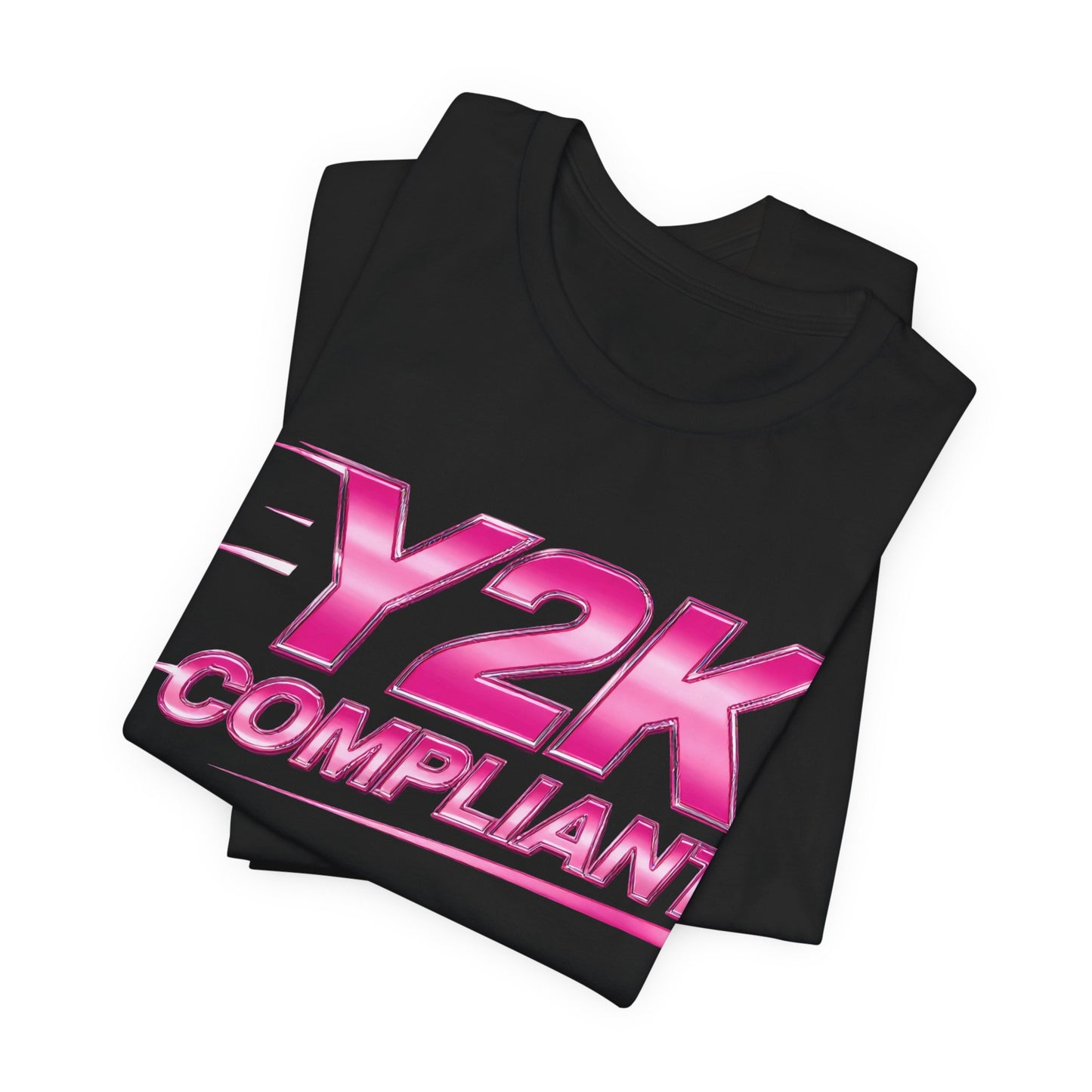 Y2K COMPLIANT Tee - Y2K Graphic Classic Cotton Top