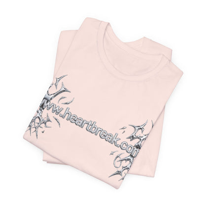 www.heartbreak.com Tribal Chrome Tee - Y2K Graphic Classic Cotton Top