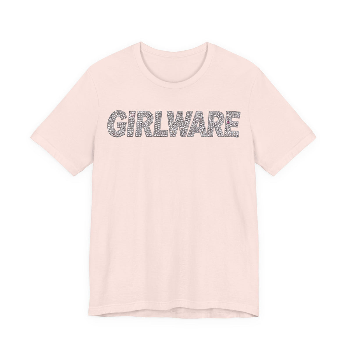 GIRLWARE Rhinestone Tee - Y2K Graphic Classic Cotton Top