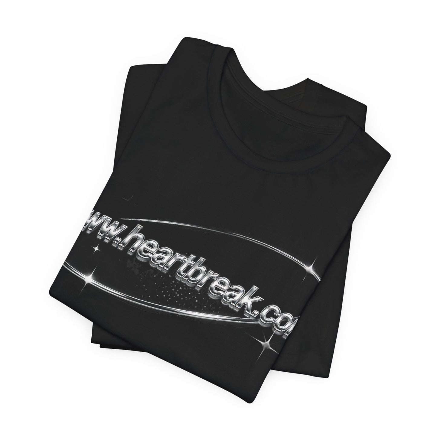 www.heartbreak.com Chrome Orbit Tee - Y2K Graphic Classic Cotton Top