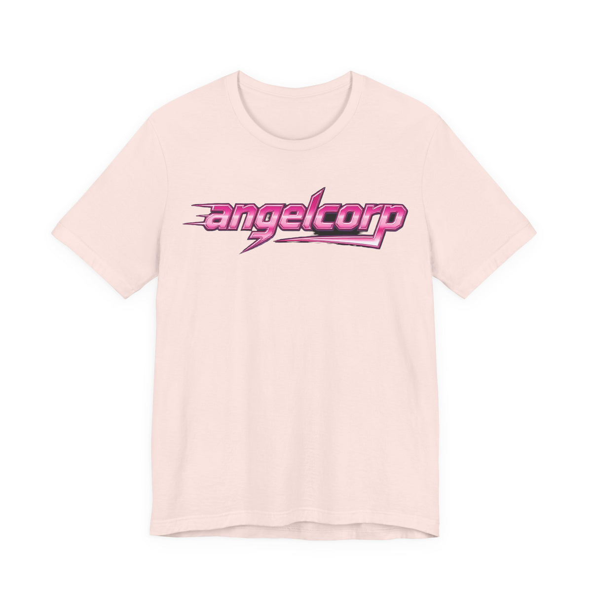 angelcorp Pink Racing Tee - Y2K Graphic Classic Cotton Top