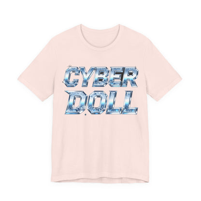 CYBER DOLL Tee - Y2K Graphic Classic Cotton Top