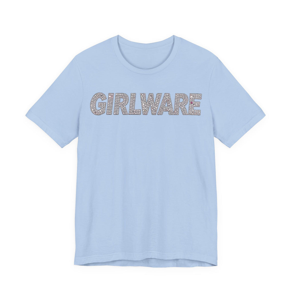 GIRLWARE Rhinestone Tee - Y2K Graphic Classic Cotton Top