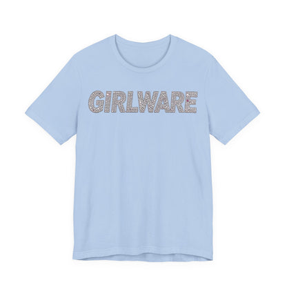 GIRLWARE Rhinestone Tee - Y2K Graphic Classic Cotton Top