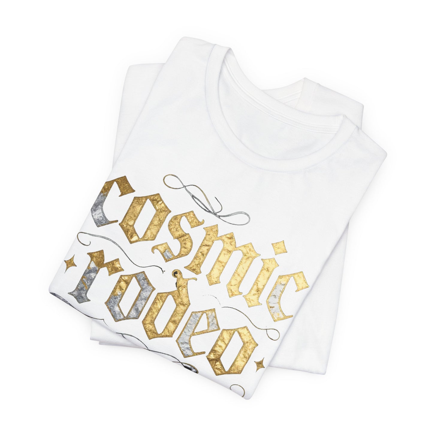 cosmic rodeo queen Tee - Y2K Graphic Classic Cotton Top