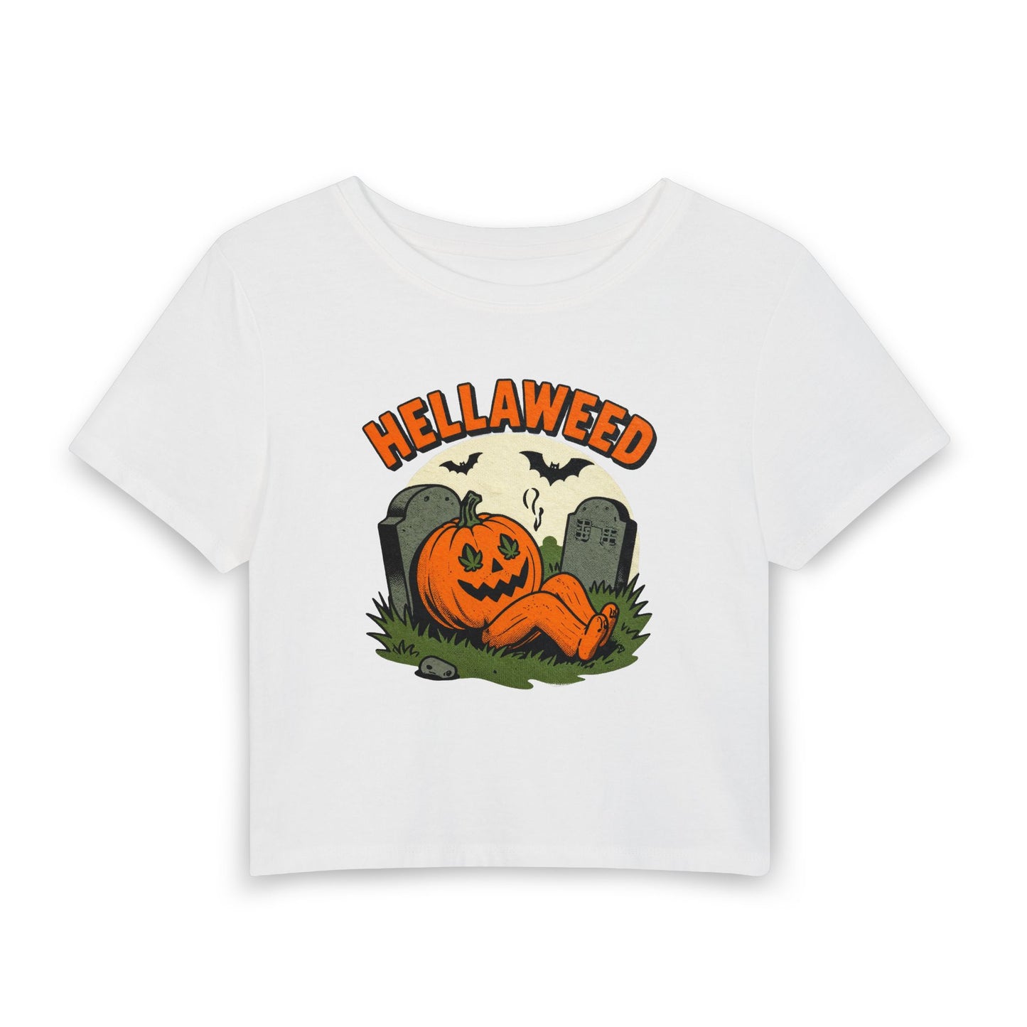 Hellaweed Graveyard Baby Tee
