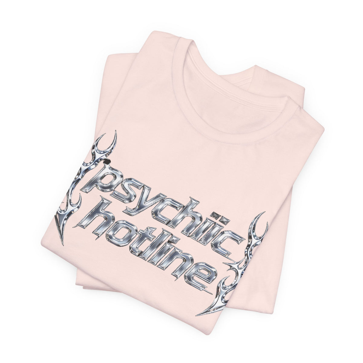 psychic hotline Tee - Y2K Graphic Classic Cotton Top