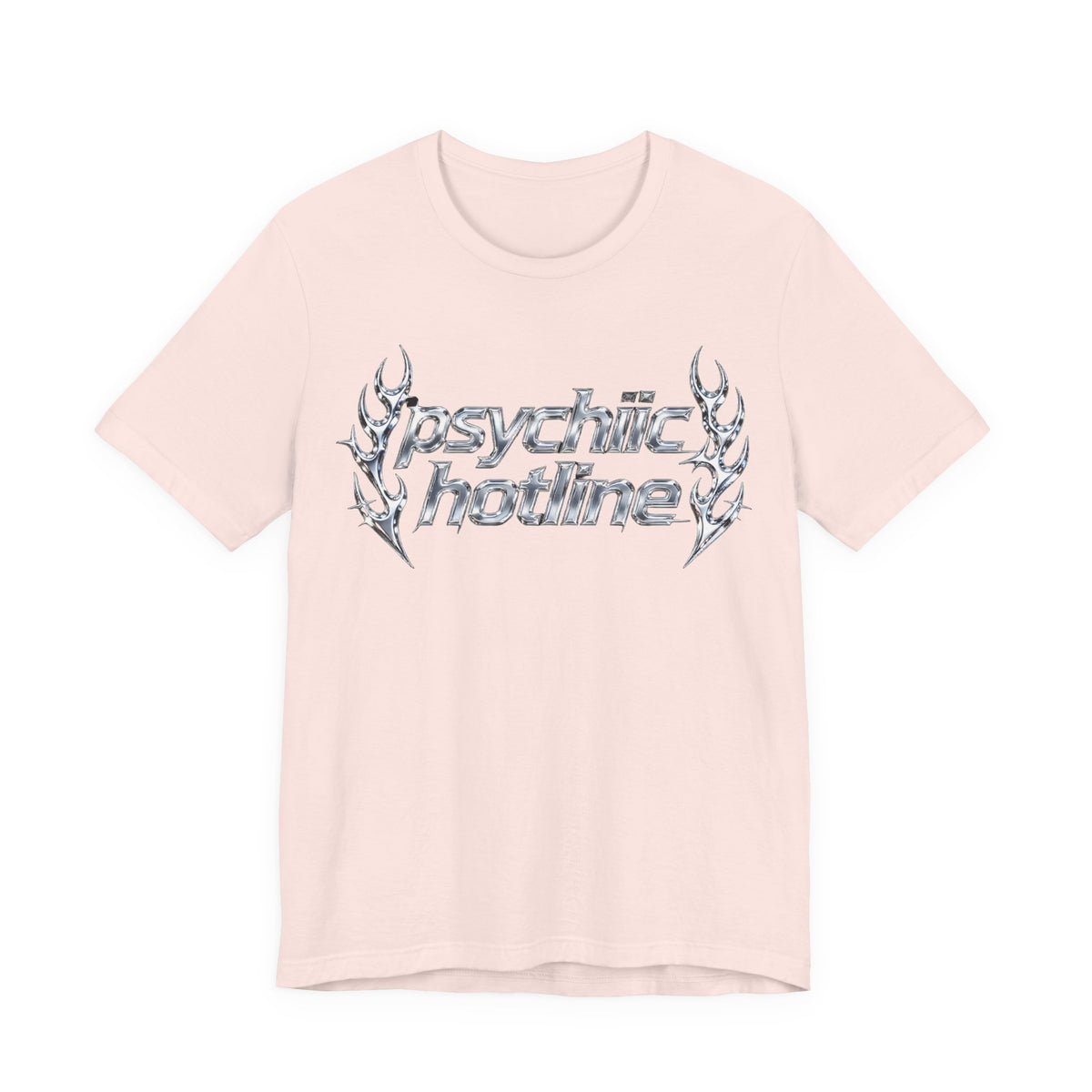 psychic hotline Tee - Y2K Graphic Classic Cotton Top
