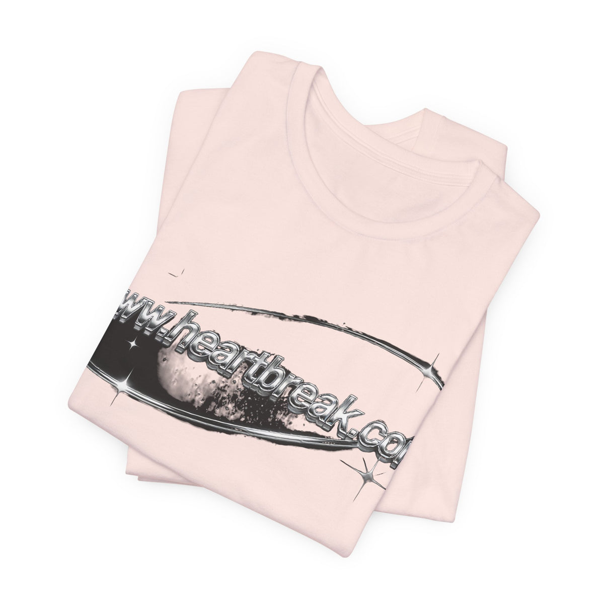www.heartbreak.com Chrome Orbit Tee - Y2K Graphic Classic Cotton Top