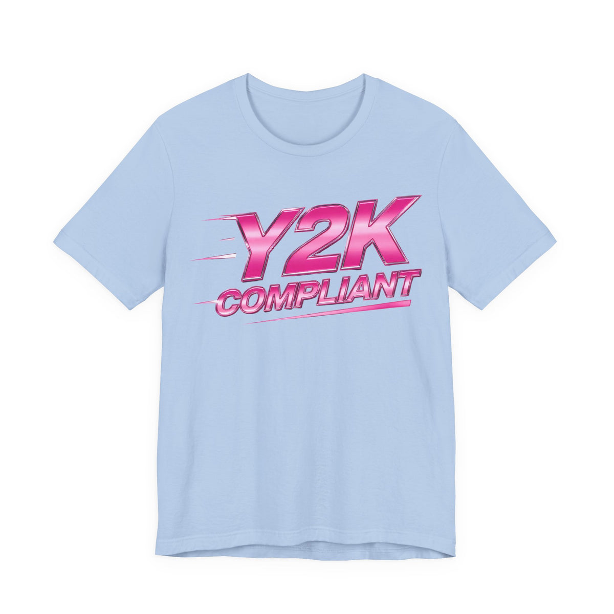 Y2K COMPLIANT Tee - Y2K Graphic Classic Cotton Top