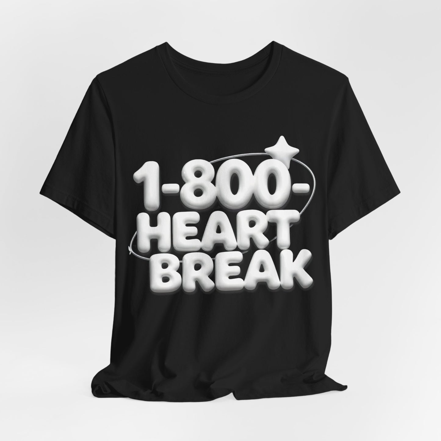 1-800-HEARTBREAK Tee - Y2K Graphic Classic Cotton Top