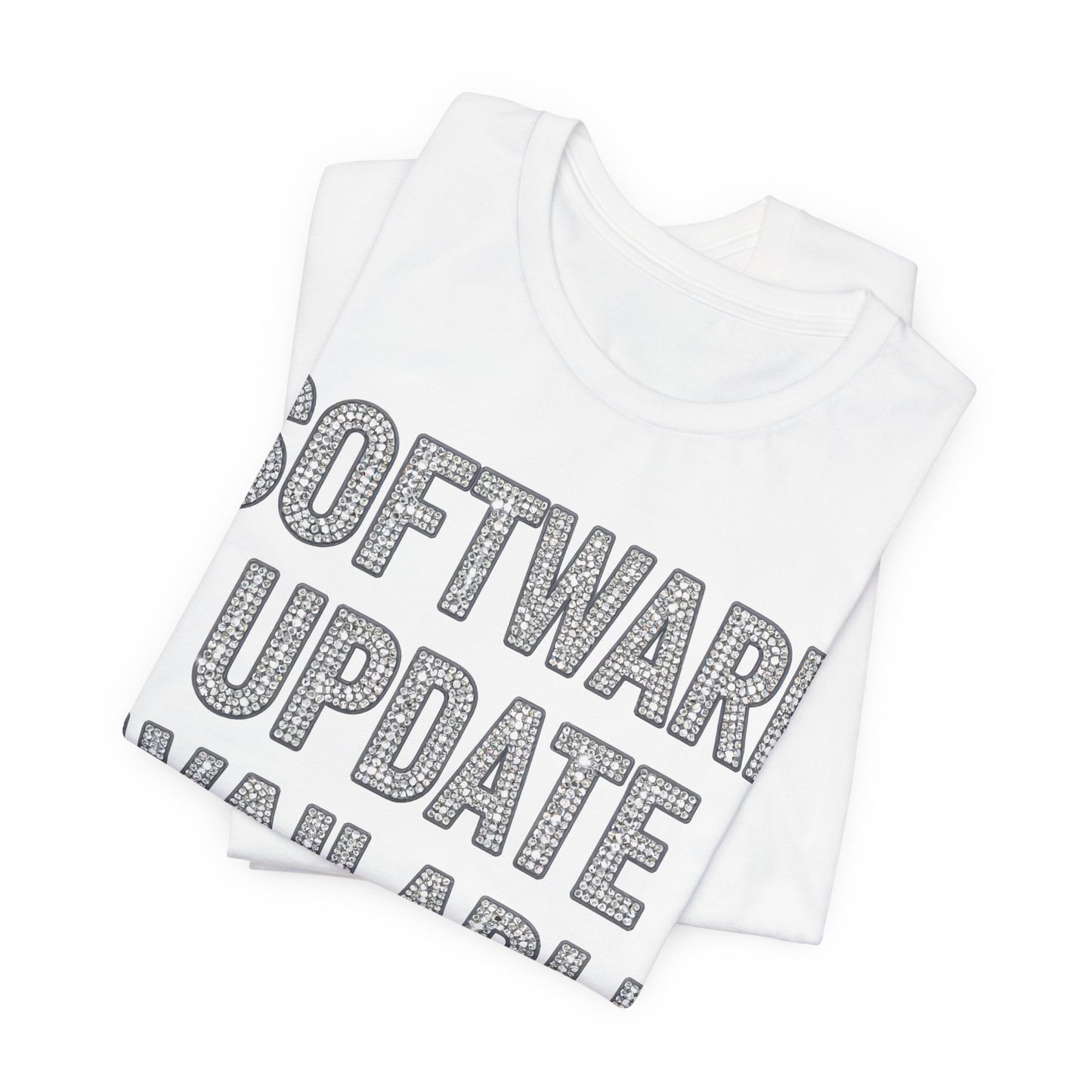 SOFTWARE UPDATE AVAILABLE Tee - Y2K Graphic Classic Cotton Top