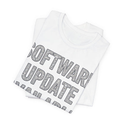 SOFTWARE UPDATE AVAILABLE Tee - Y2K Graphic Classic Cotton Top