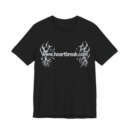 www.heartbreak.com Tribal Chrome Tee - Y2K Graphic Classic Cotton Top
