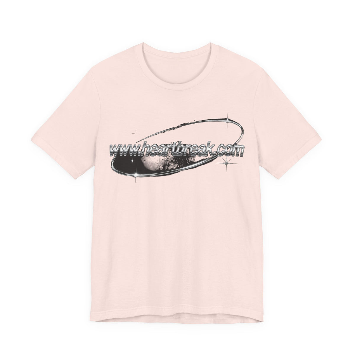 www.heartbreak.com Chrome Orbit Tee - Y2K Graphic Classic Cotton Top