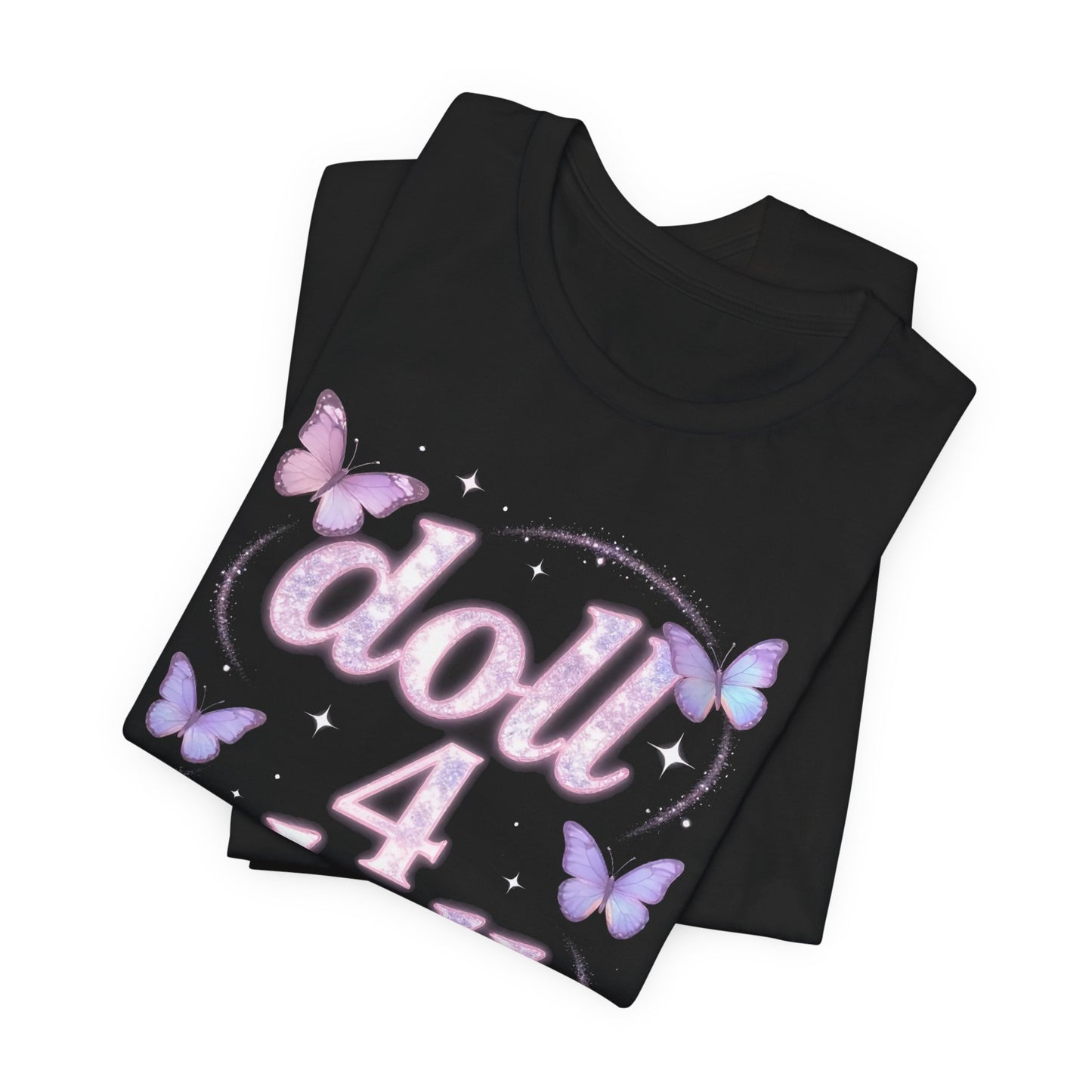 doll 4 doll Fairycore Tee - Y2K Graphic Classic Cotton Top