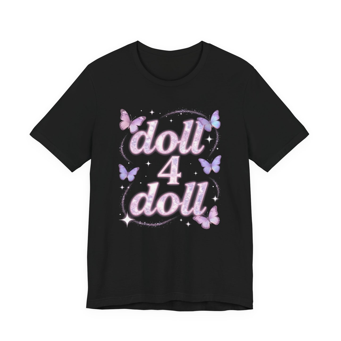 doll 4 doll Fairycore Tee - Y2K Graphic Classic Cotton Top