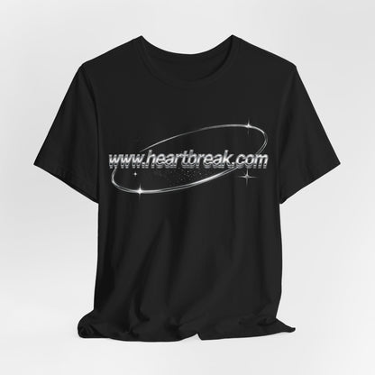 www.heartbreak.com Chrome Orbit Tee - Y2K Graphic Classic Cotton Top