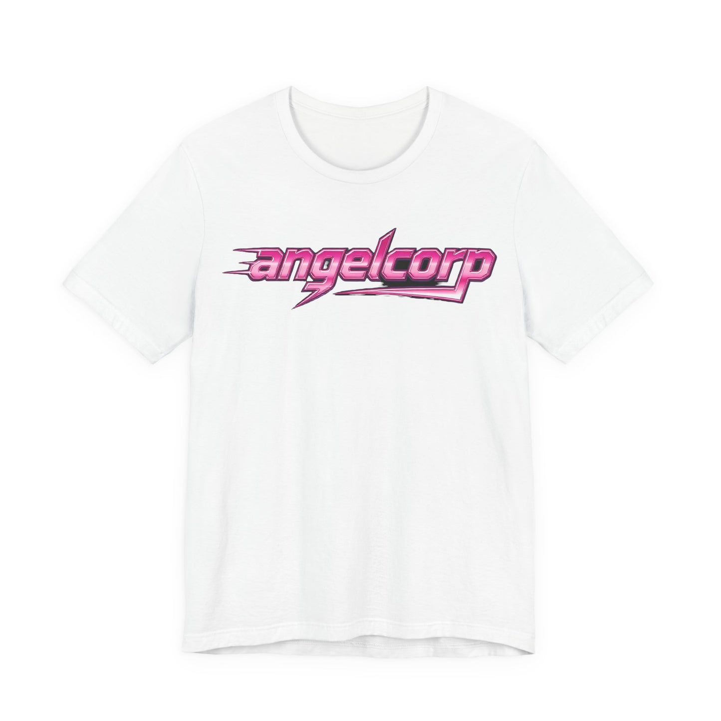 angelcorp Pink Racing Tee - Y2K Graphic Classic Cotton Top