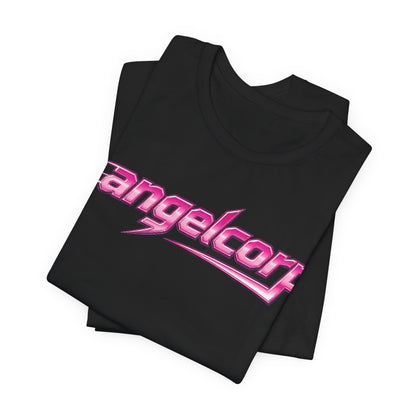 angelcorp Pink Racing Tee - Y2K Graphic Classic Cotton Top