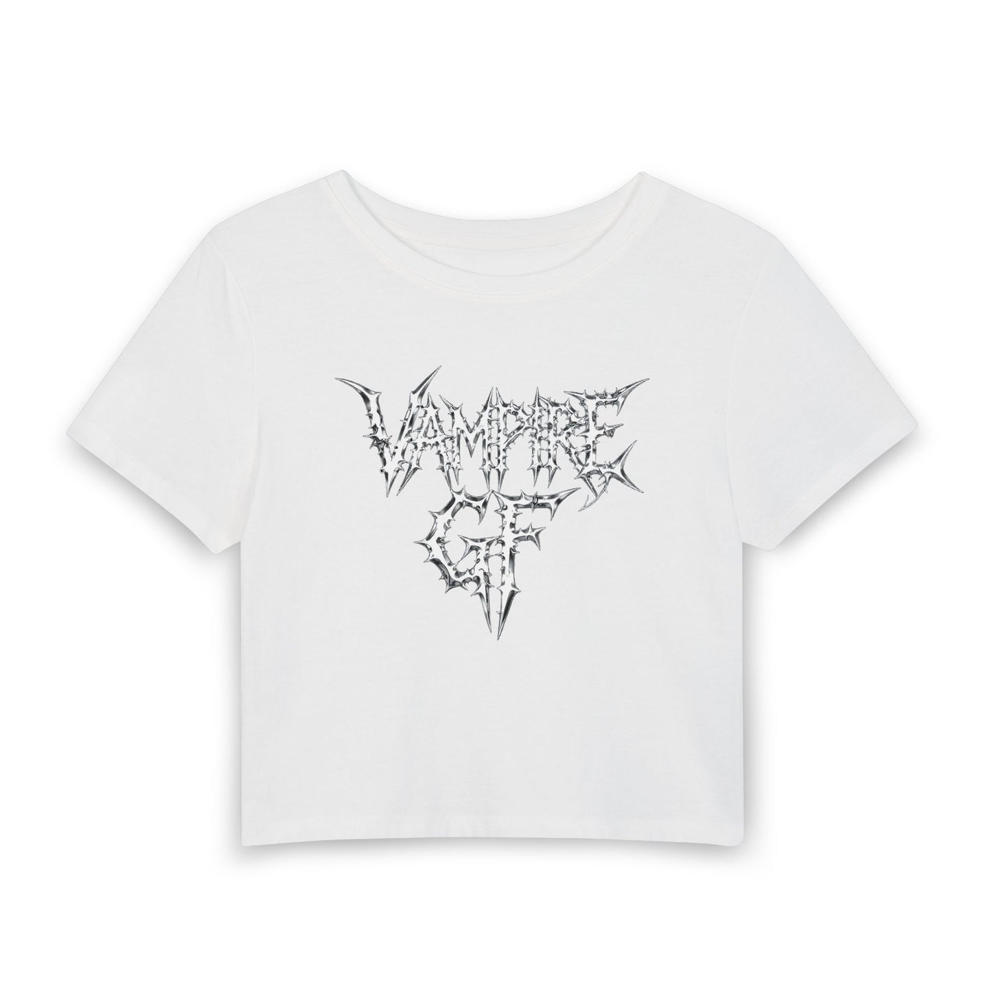 VAMPIRE GF Baby Tee - Y2K Graphic Fitted Top