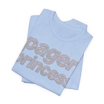 pager princess Tee - Y2K Graphic Classic Cotton Top