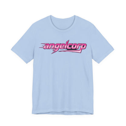 angelcorp Pink Racing Tee - Y2K Graphic Classic Cotton Top