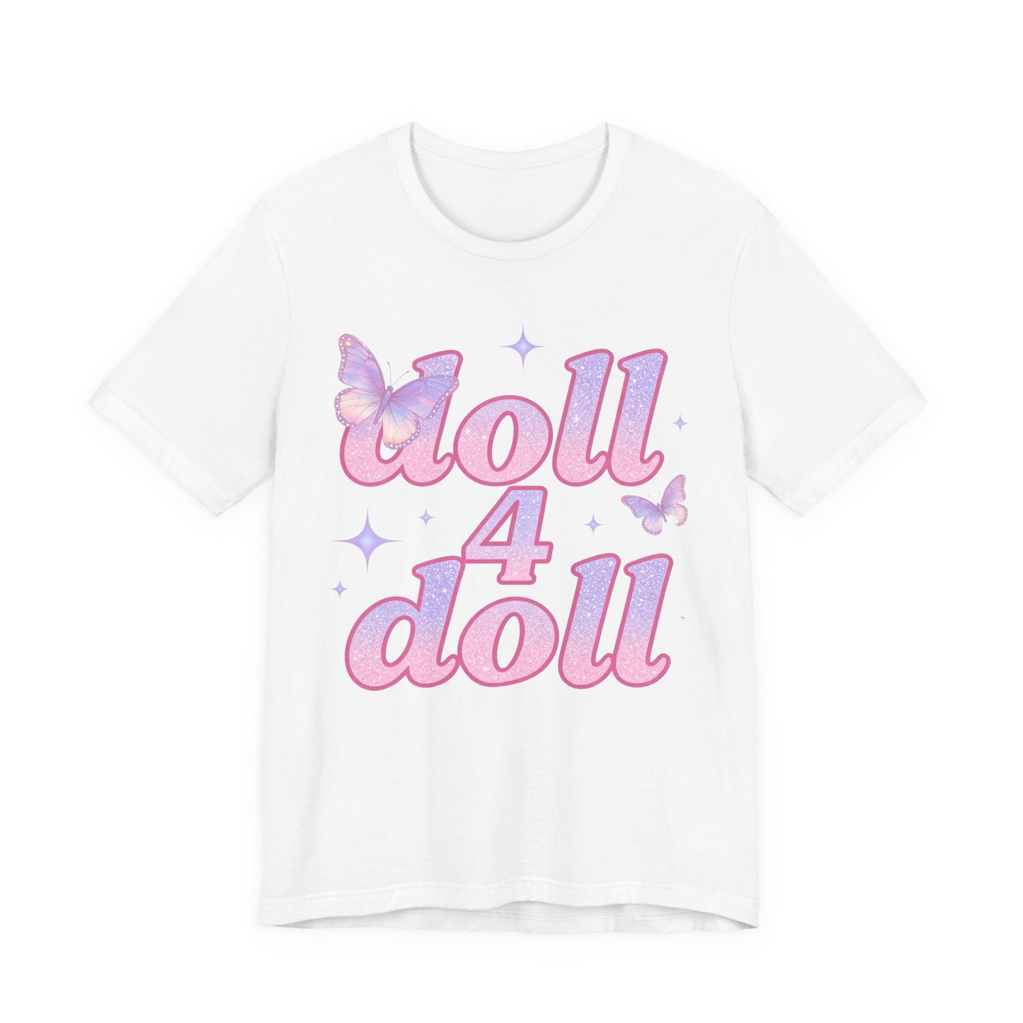 doll 4 doll Fairycore Tee - Y2K Graphic Classic Cotton Top
