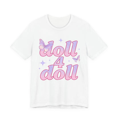 doll 4 doll Fairycore Tee - Y2K Graphic Classic Cotton Top