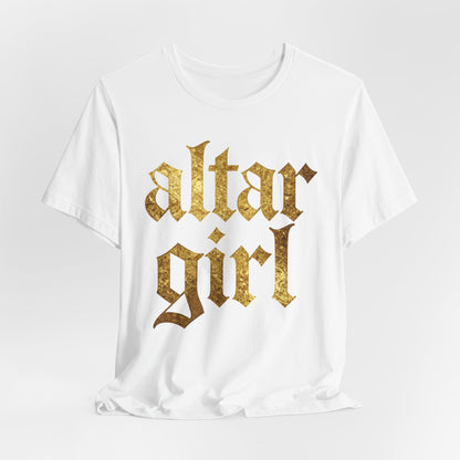 altar girl Tee - Y2K Graphic Classic Cotton Top