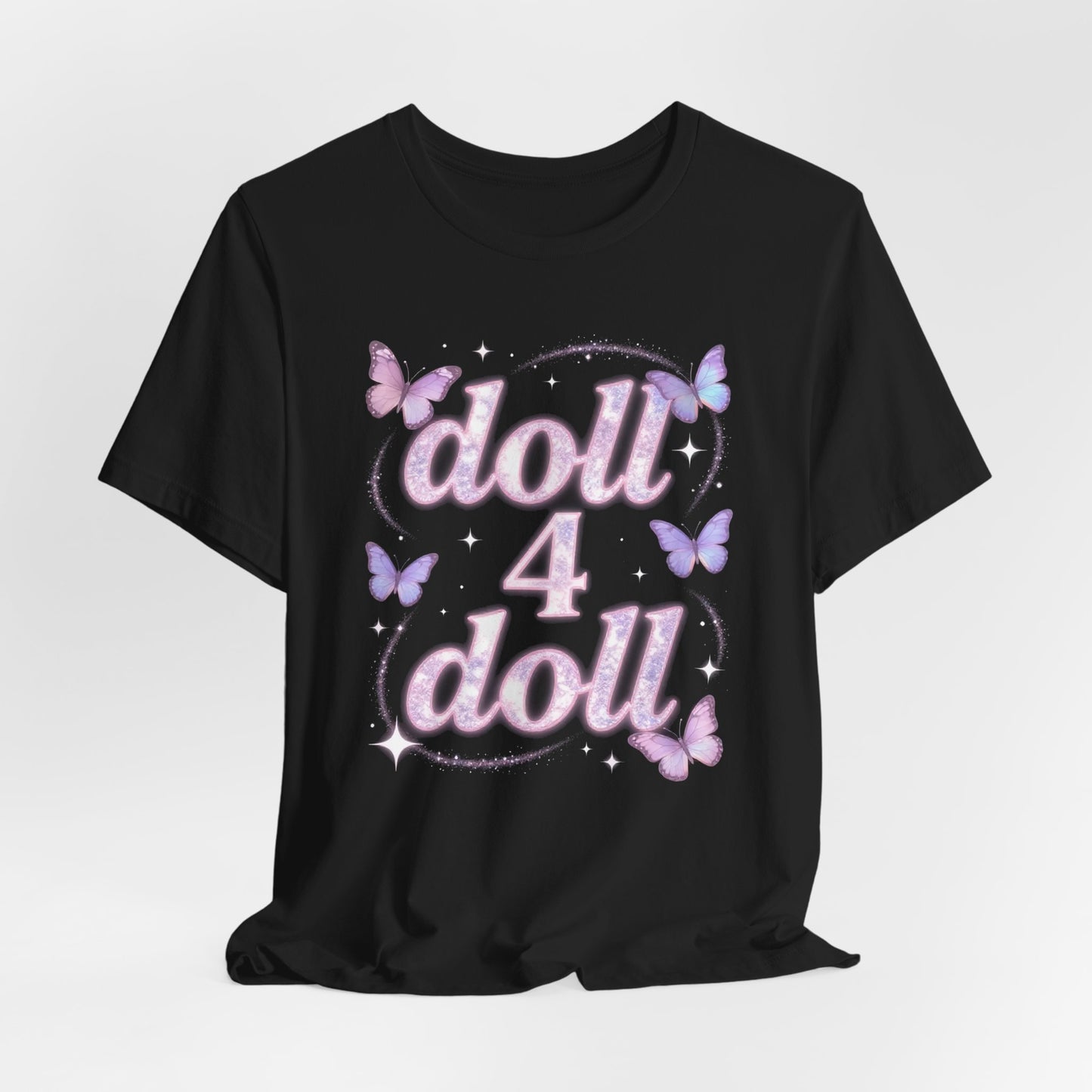 doll 4 doll Fairycore Tee - Y2K Graphic Classic Cotton Top