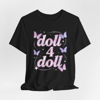 doll 4 doll Fairycore Tee - Y2K Graphic Classic Cotton Top