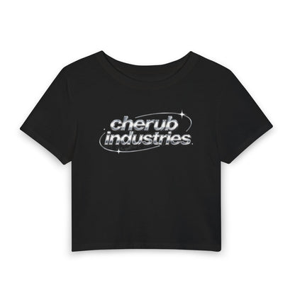 cherub industries Baby Tee - Y2K Graphic Fitted Top