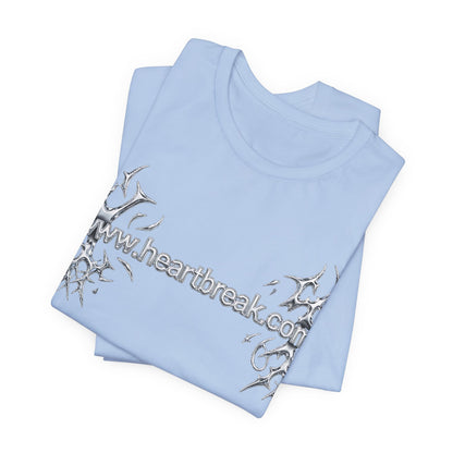 www.heartbreak.com Tribal Chrome Tee - Y2K Graphic Classic Cotton Top