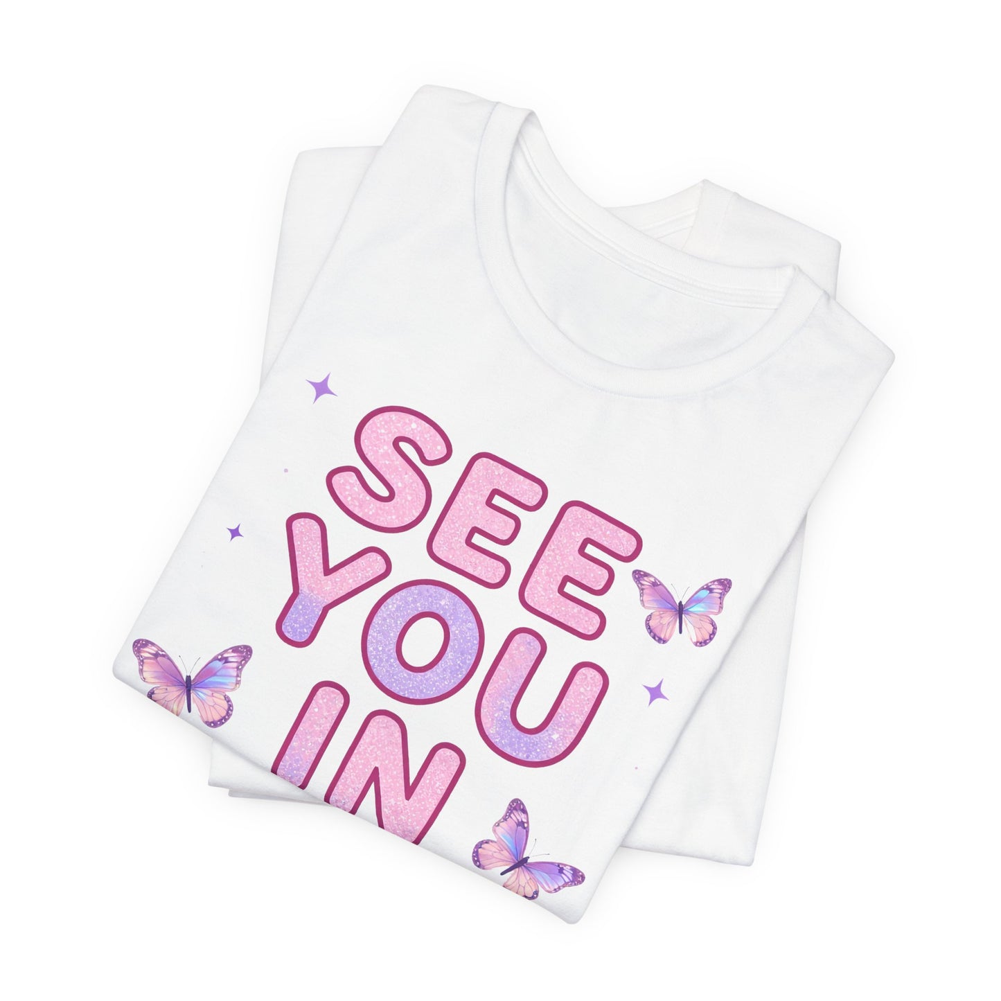 SEE YOU IN HELL (from heaven) Tee - Y2K Graphic Classic Cotton Top